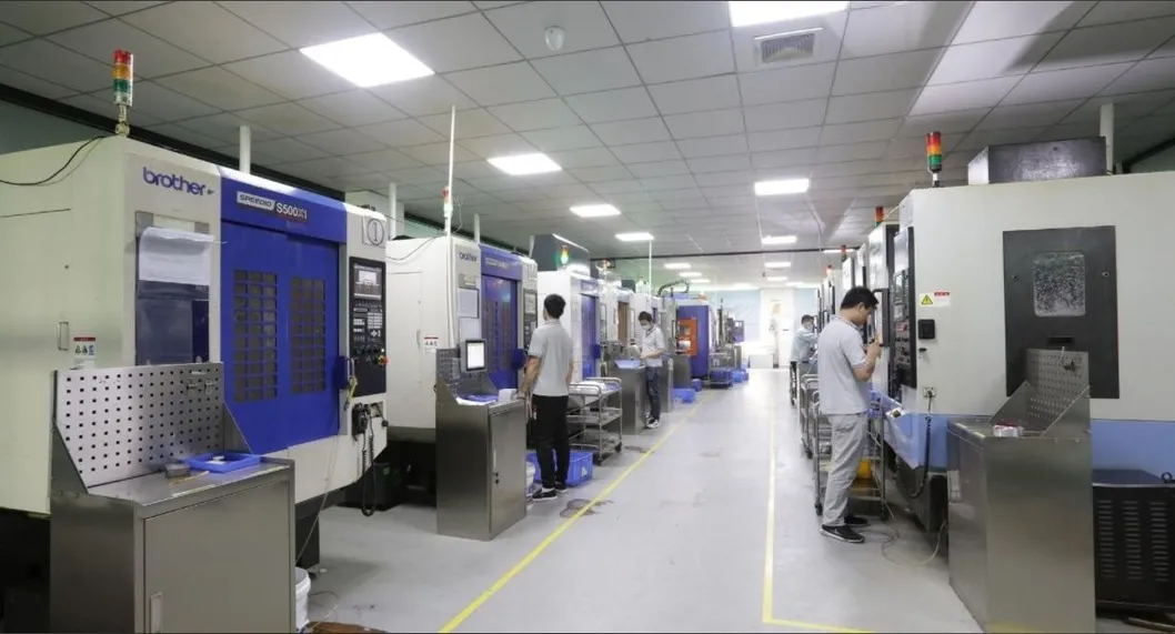State-of-the-art machining equipment