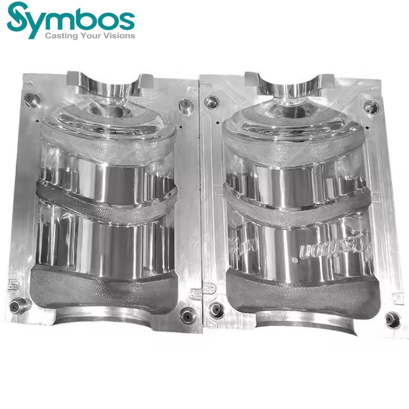 Customized Plastic Pet PP Blowing Multi-Cavity Moulding Steel Aluminum Blow Molds