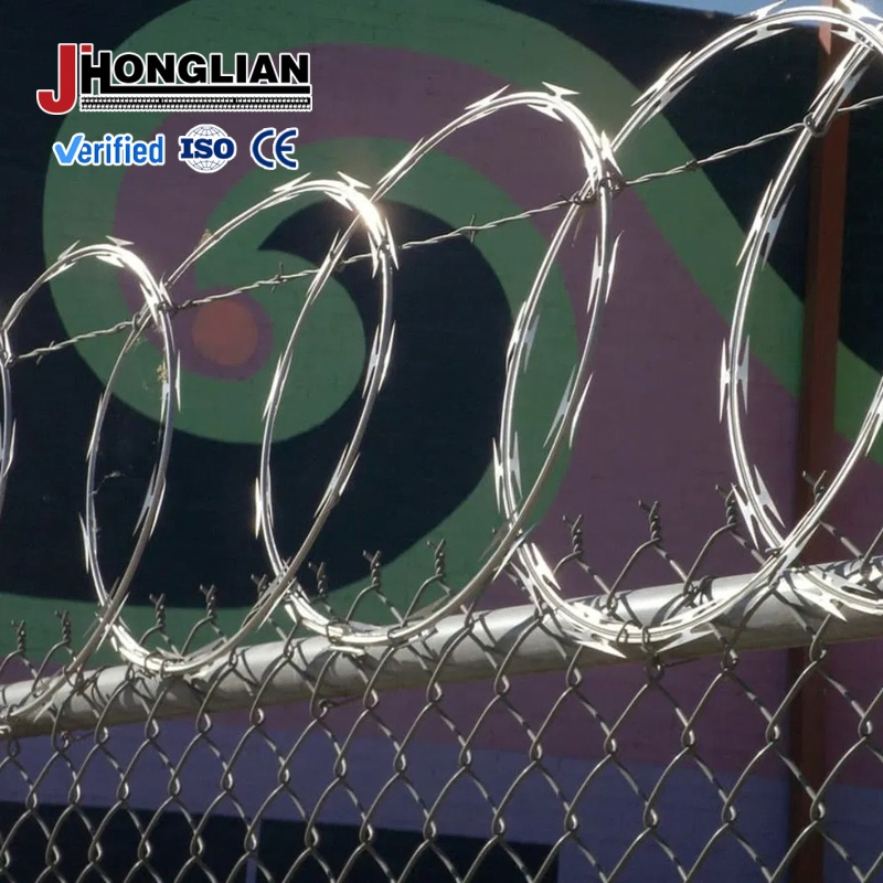 Base Anti-Intrusion Stainless Steel Razor Wire Security System