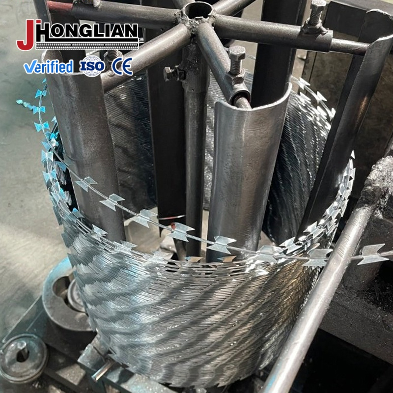 Airport Perimeter Anti-Intrusion Razor Barbed Tape Security System