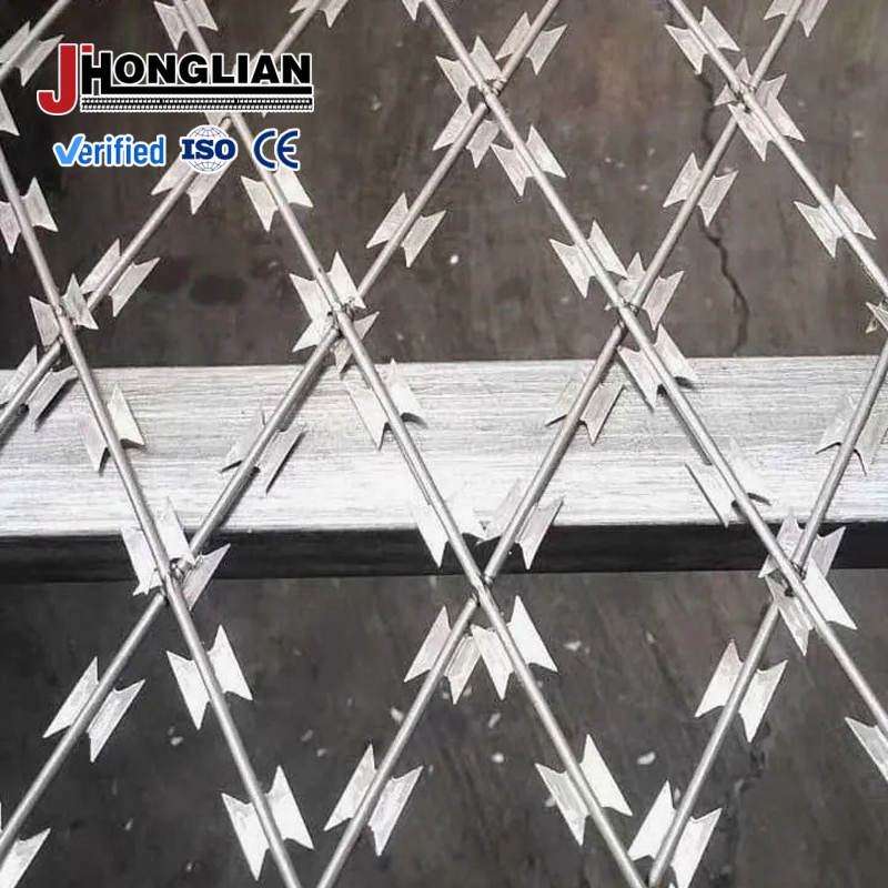 Base Anti-Intrusion Stainless Steel Razor Wire Security System