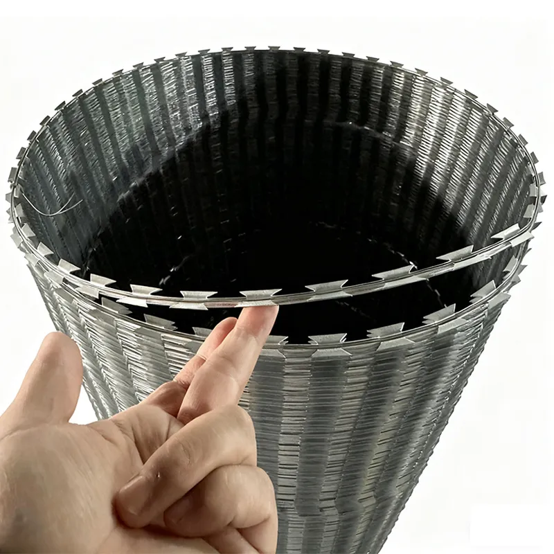 Details of the razor