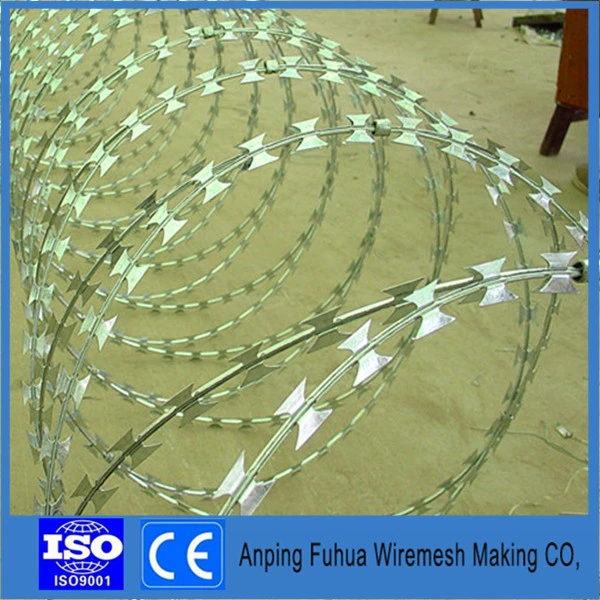 Rapid Deployment Concertina Razor Barrier System