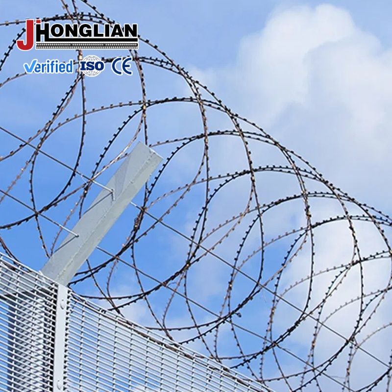 Base Anti-Intrusion Stainless Steel Razor Wire Security System