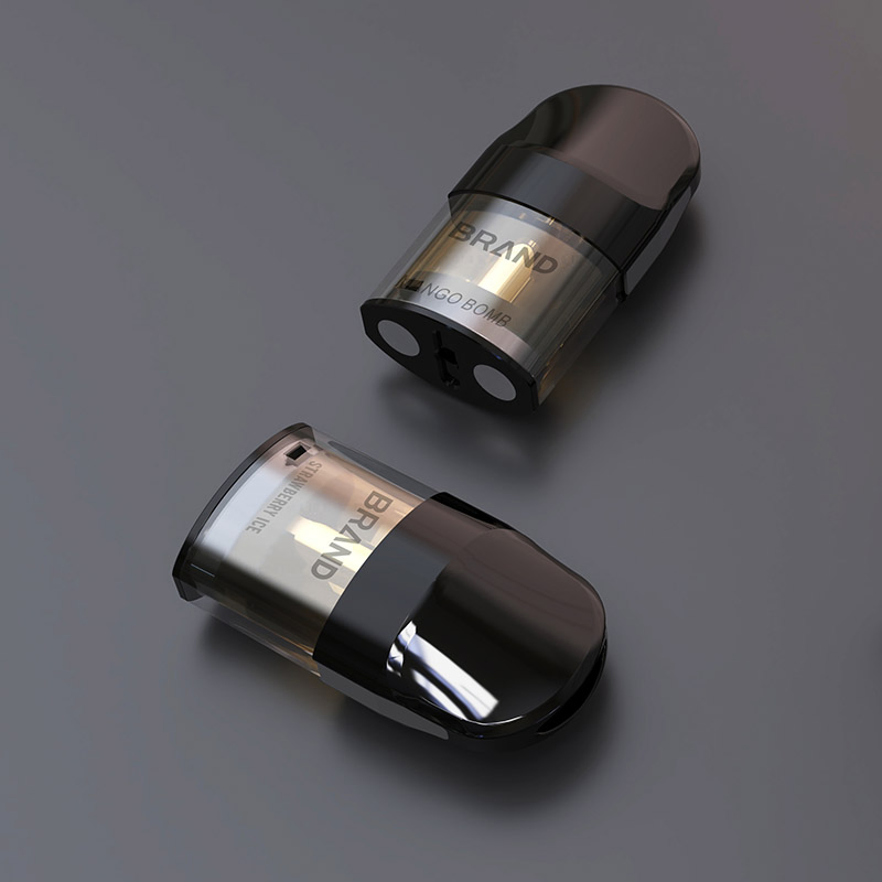 Esmoo C5 Rechargeable Vape Device E-Cigarette Kit with Replaceable and Refillable Visual Pod