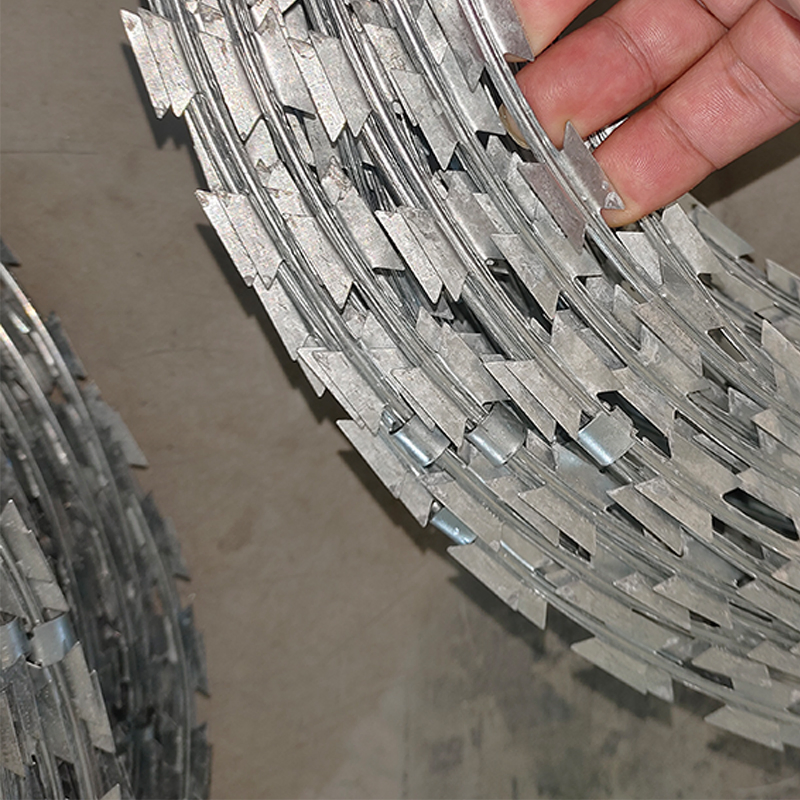 Juyong Stainless Helical Barrier System for Power Station Security