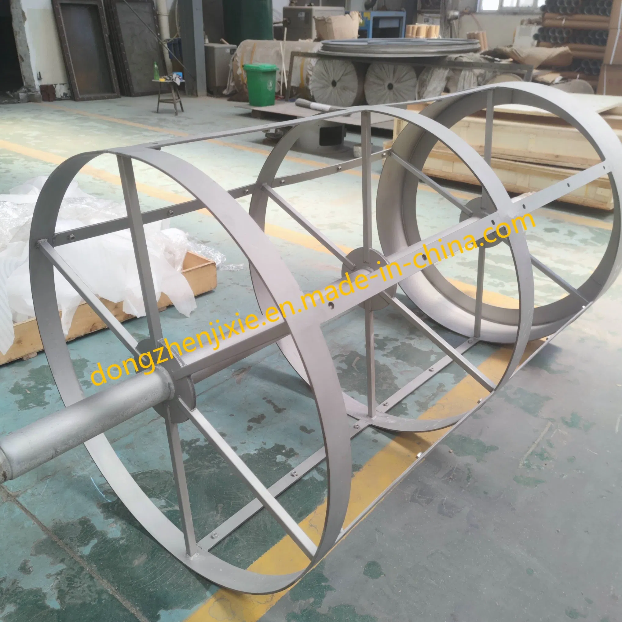 Dzjx Trommel Screen Powder Rotary Drum Screen Electric System