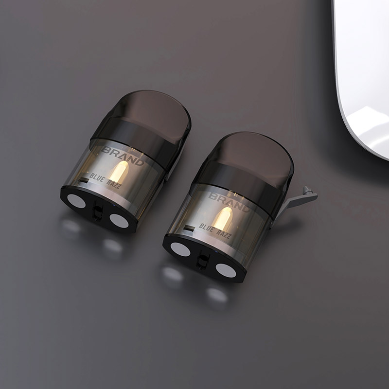 Esmoo C5 Rechargeable Vape Device E-Cigarette Kit with Replaceable and Refillable Visual Pod