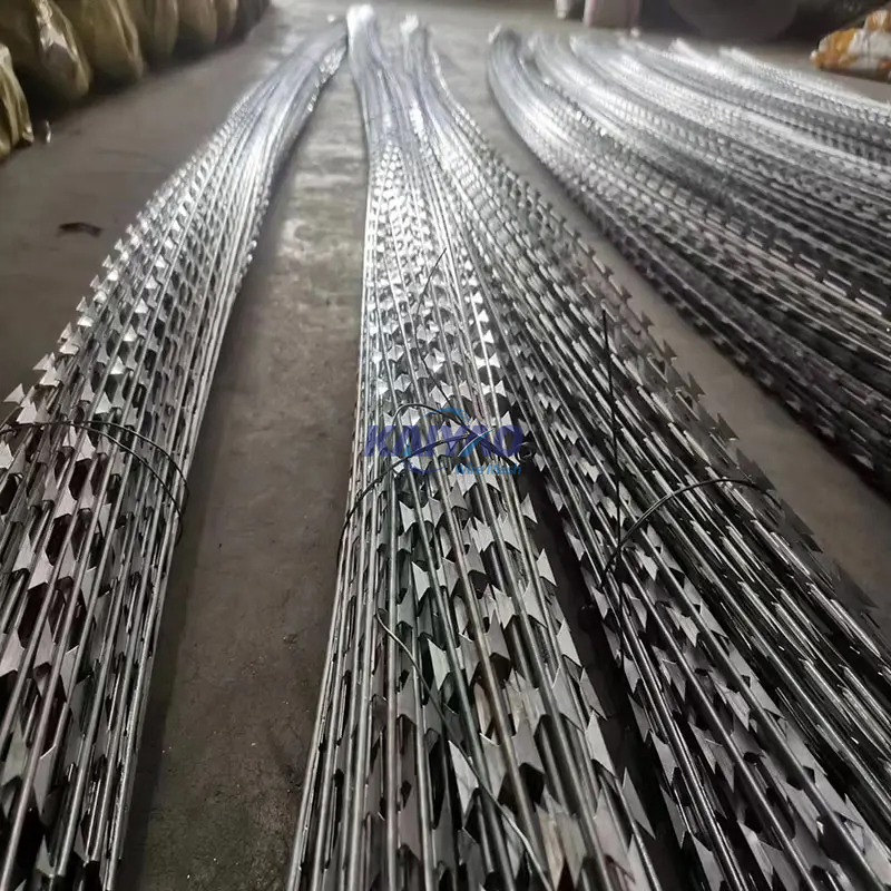 Triple Coil Razor Barbed Wire Blade System for High-Risk Areas
