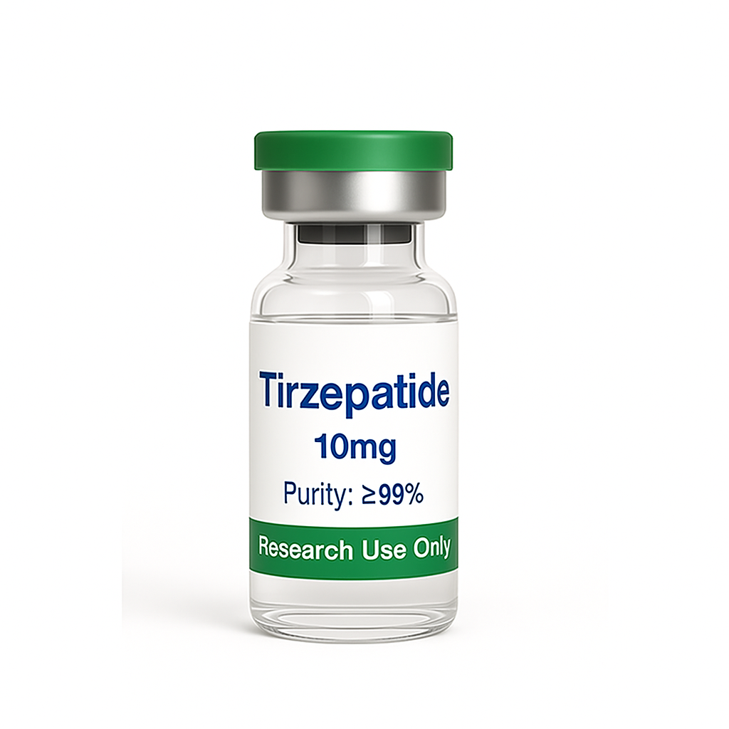 Wholesale Tirzepatide Lyophilized High Purity 99% Peptide Powder TR 10mg 15mg 20mg 30mg per vial for blood sugar/diabetes Manufacturer, Product