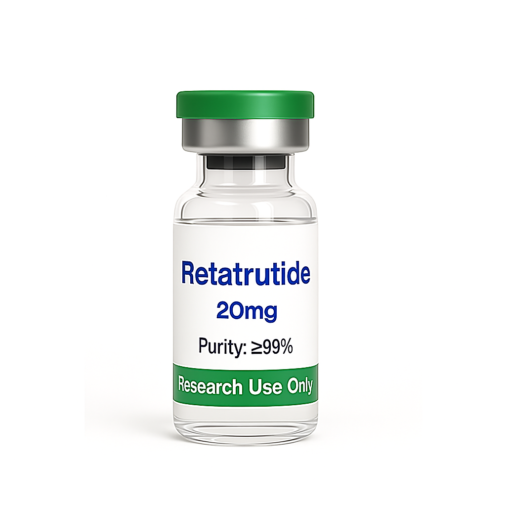 High-Quality 20mg Retatrutide Weight Loss Peptide Lyophilized Powder Reta Vials Injection 99% Retatrutide Factories, Exporter
