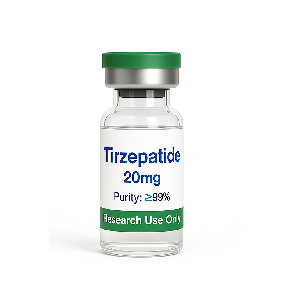 Wholesale Tirzepatide Lyophilized High Purity 99% Peptide Powder TR 10mg 15mg 20mg 30mg per vial for blood sugar/diabetes Manufacturer, Product