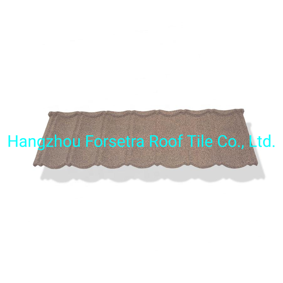 New Type Solar Roof Tiles Shingle China Factory Weather-Resistant Stone Coated Metal Roof Tile