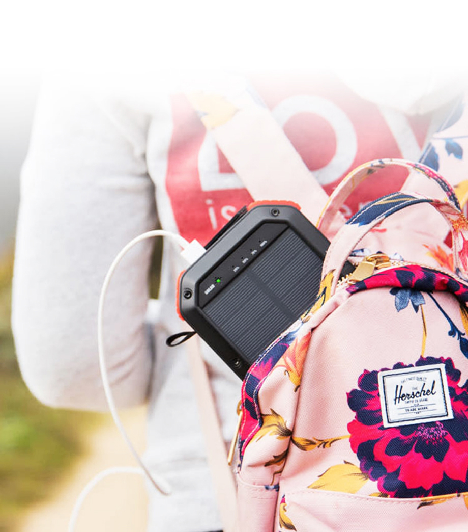 Solar Charger Power Bank Fast Charging - 30000mAh Portable Solar Phone Battery Panel Charger