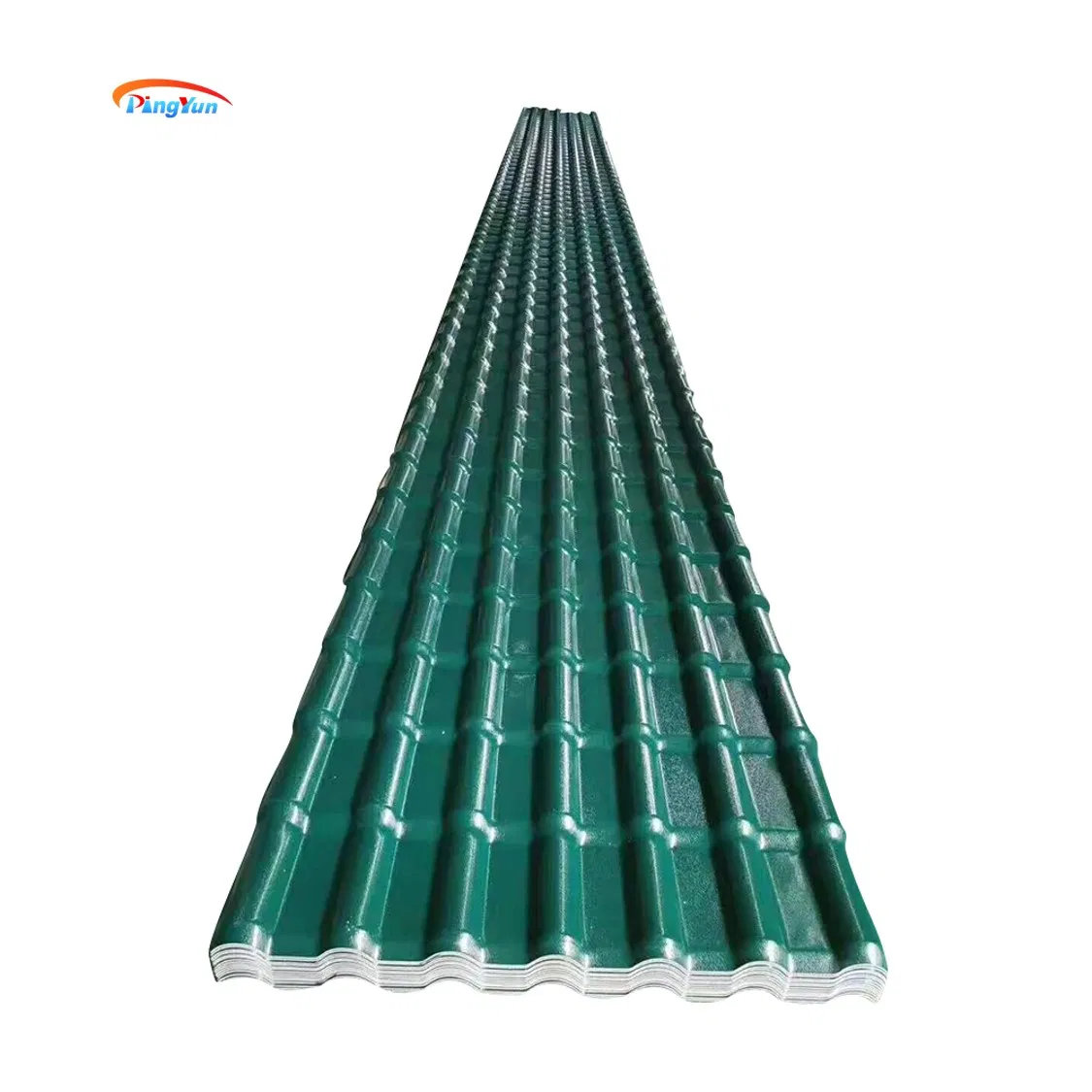 Anti-Corrosive Low Prices Synthetic Step Style Energy Solar PVC Roof Tile
