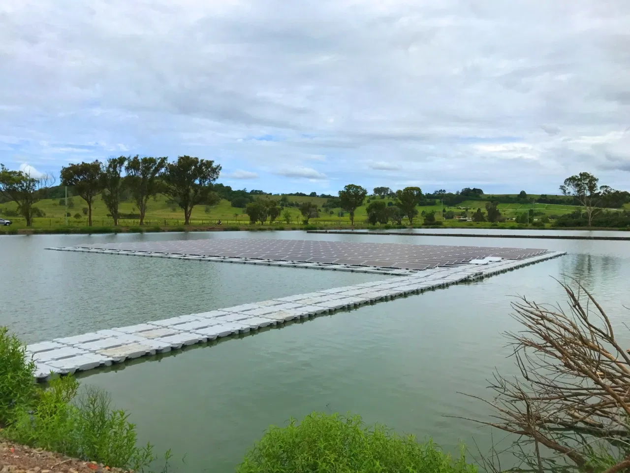 Solar Panel Floating Mounting Structure Floating Solar System