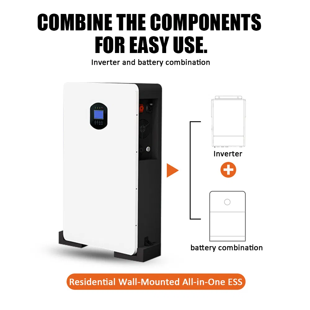 All-in-One Wall-Mounted Ess Solar Battery Energy Storage with Integrated Battery &amp; Inverter