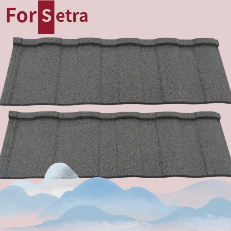 Eco House Villa Rooftop Corrugated Roof Sheet Solar Roman Roof Tiles Photovoltaic