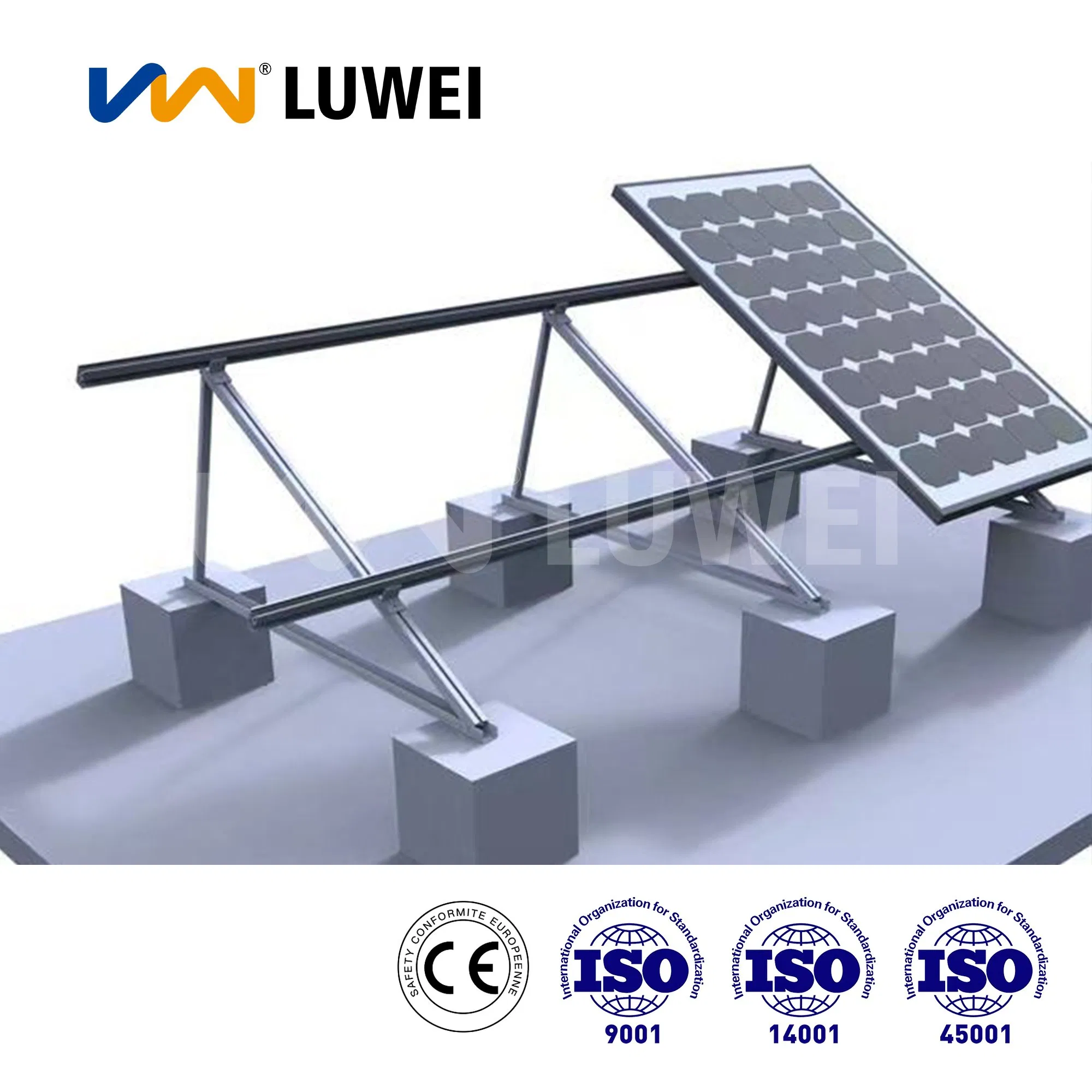 Luwei Customized 50kw off-Grid Solar Ground Solutions for Sustainable Energy