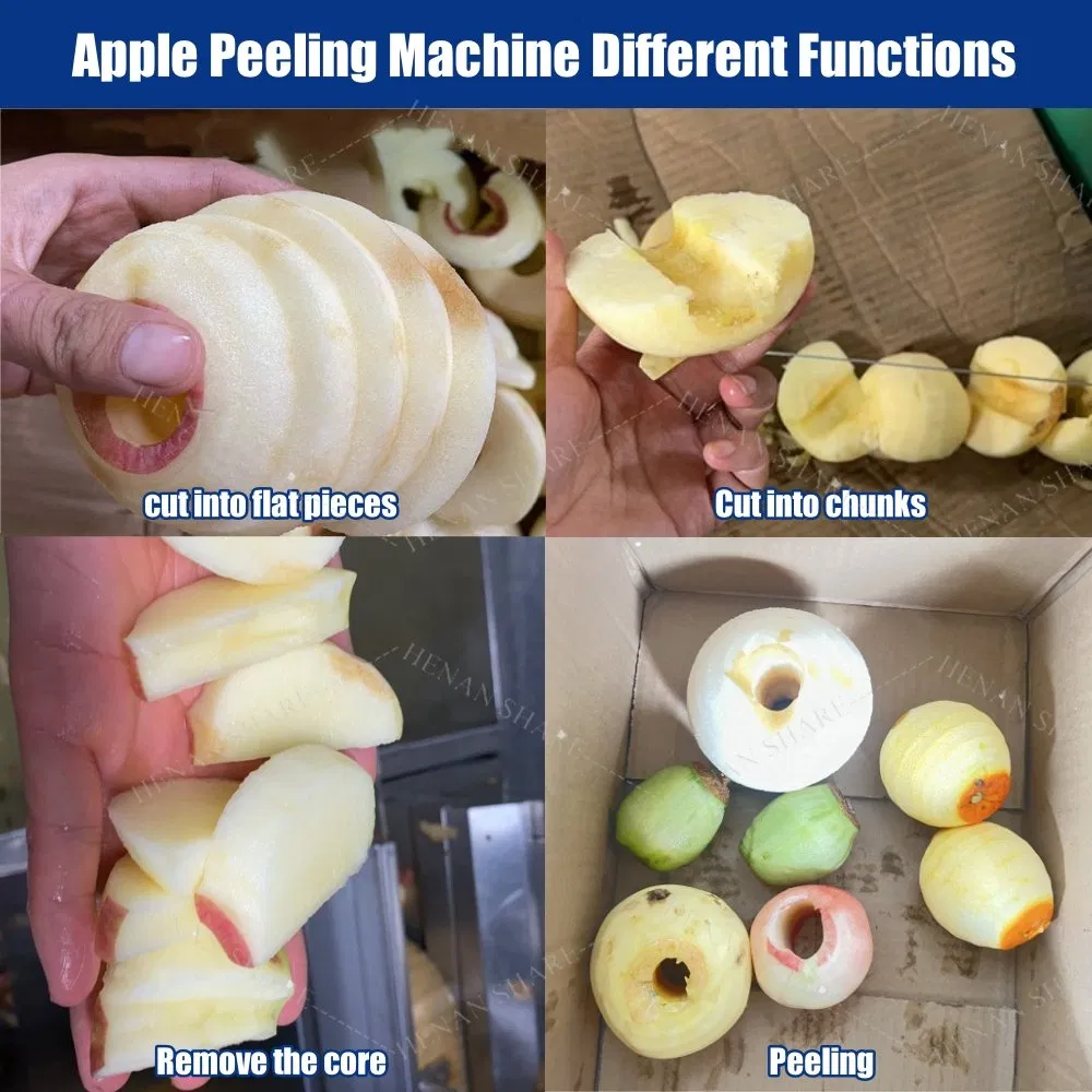 Commercial Apple Peeling Machine Lemon Citrus Orange Apple Peeling and Core Removing Machine Fruit Vegetable Peeling Machine