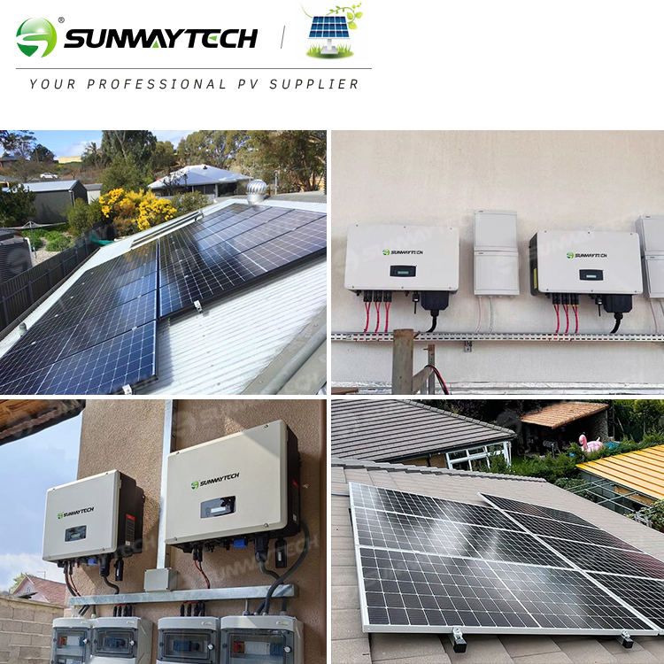 50kw Solar Panel Solar Panel System for Home on Grid EU Grid Tied Solar Home System 20kw 50kw 100kw