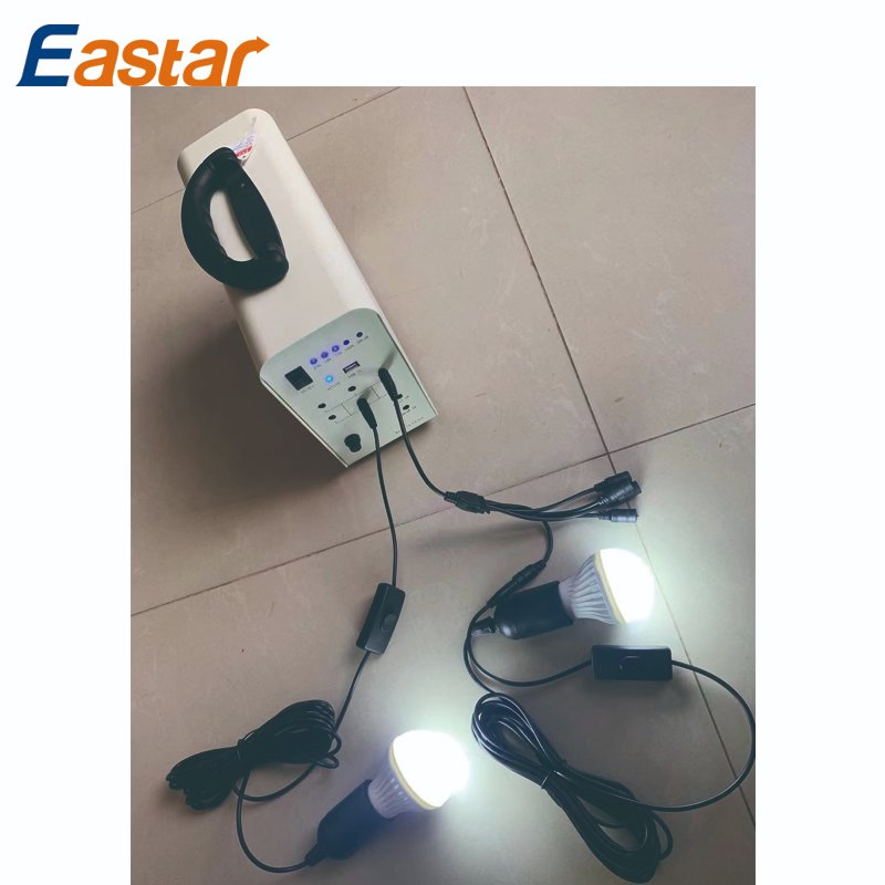 High-Efficiency 80W Portable Solar Charger for Camping Adventures