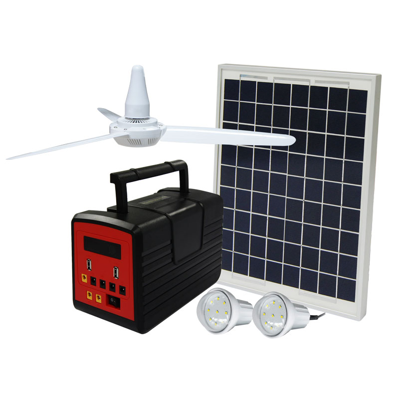 Multifunctional Solar Lighting Solutions with LED Bulbs for off-Grid