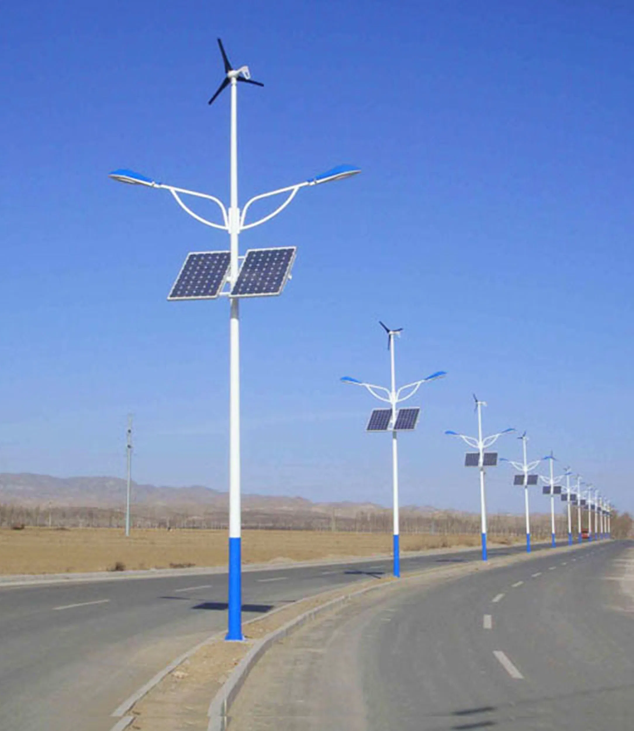 Sustainable Hybrid Solar Wind Street Lighting Solutions for Cities
