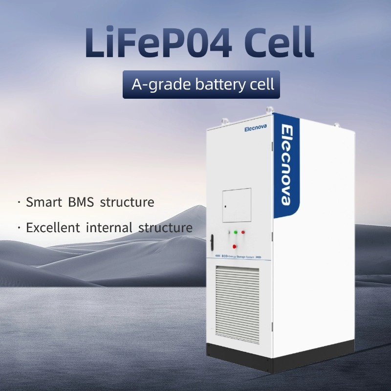 Elecnova 200kw Industrial Commercial Hybrid Solar System Battery Energy Storage System
