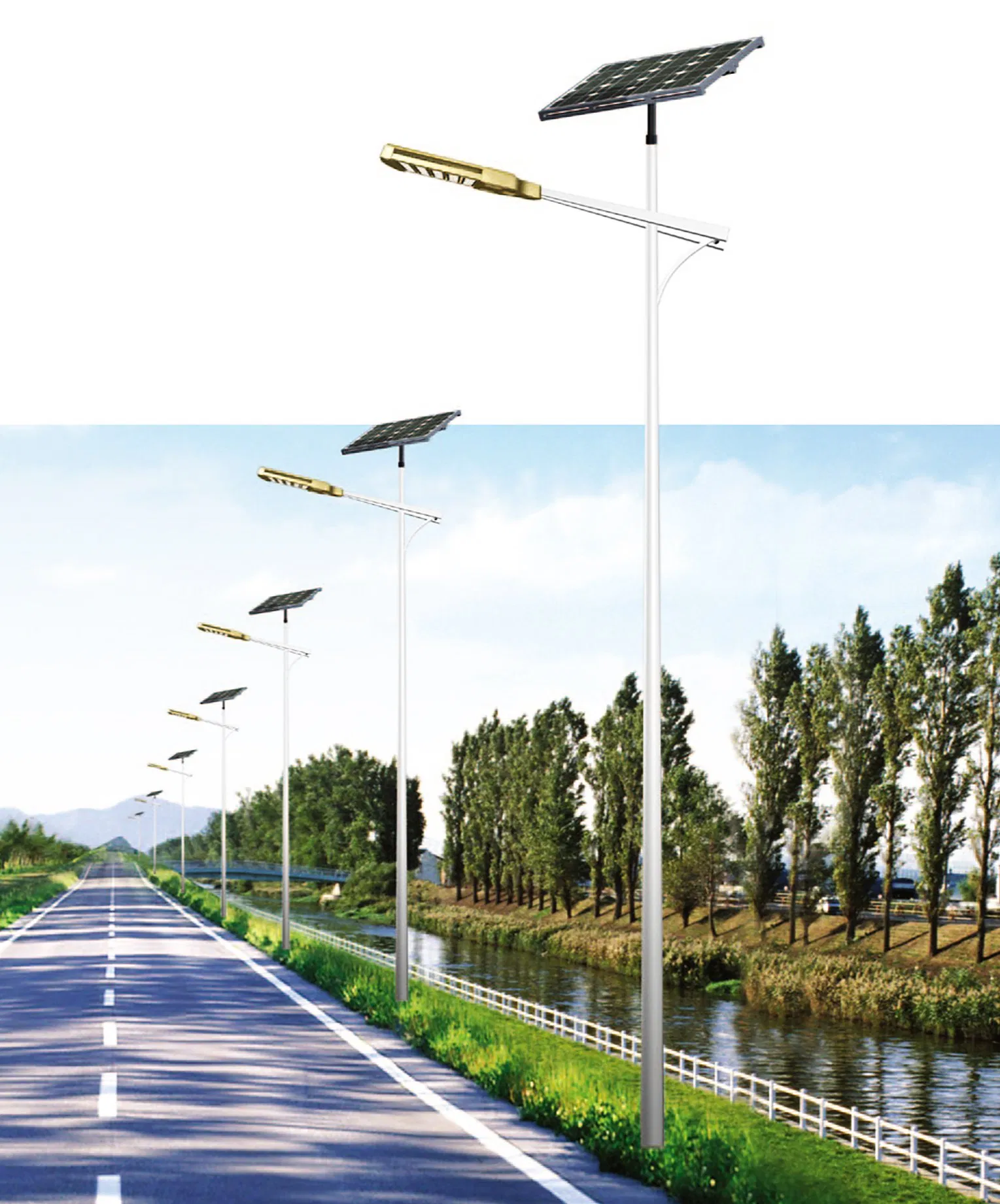 Durable Chinese Solar LED Street Lighting Solutions for Cities