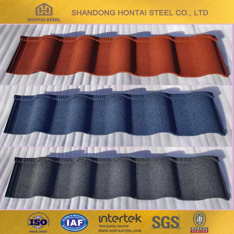 Fish Scale Tile Solar Decorative Roof Tile Colour Stone-Coated Metal Roofing