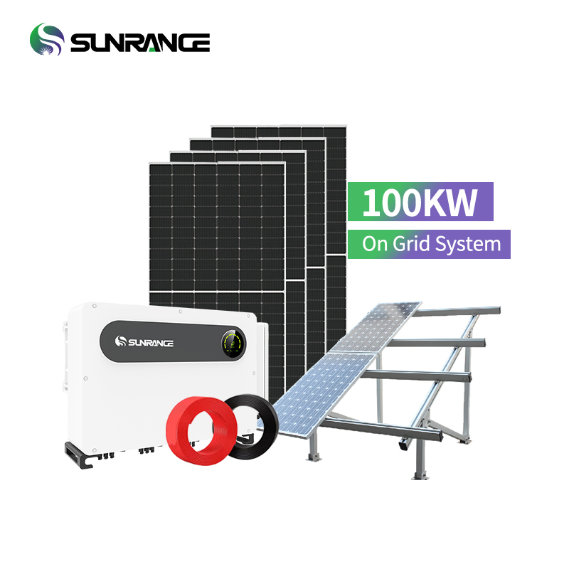 High-Efficiency Growatt Sunrange 300kw &amp; 600kw off-Grid Solar Solutions