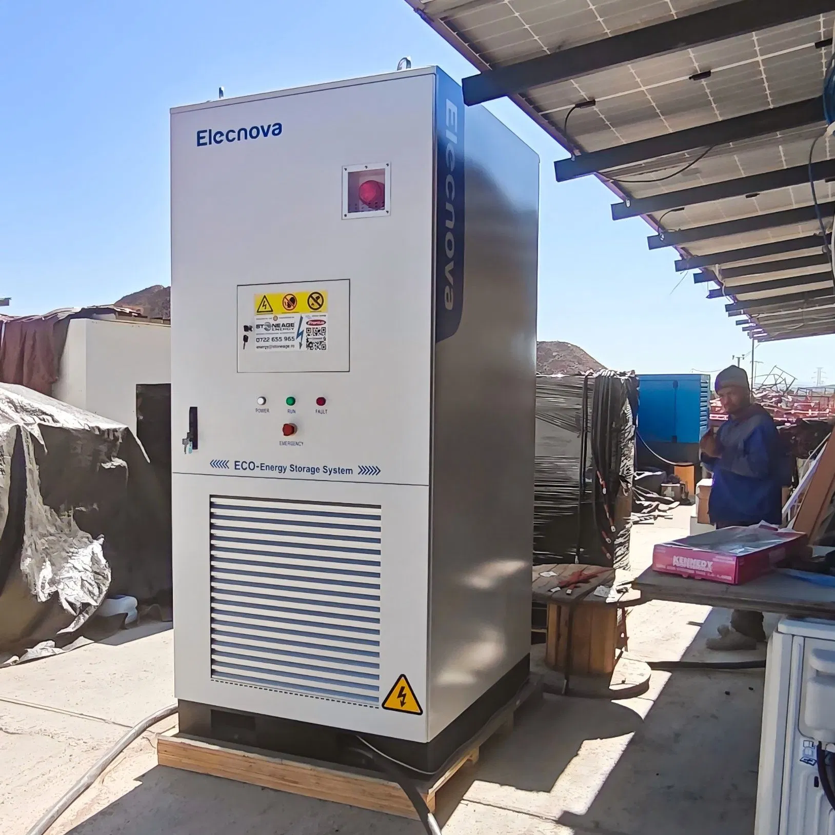 Solar Energy Storage Container Bess 1mwh 2mwh 3mwh with Lithium Ion Battery Packs