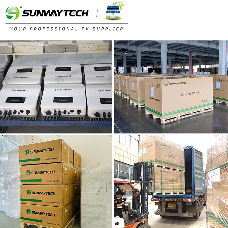 Sunway on Grid Tied PV System 5kw 6kw 7kw 8kw 9kw 10kw Residential Home Solar Power System