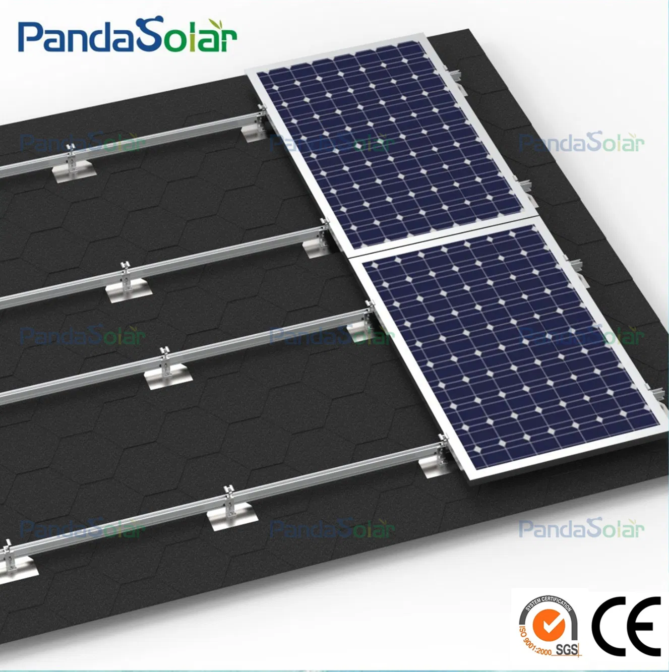 High Quality Watertight Flashing Seal for Flat Roof Solar Panel Mounting Fixing L Foot