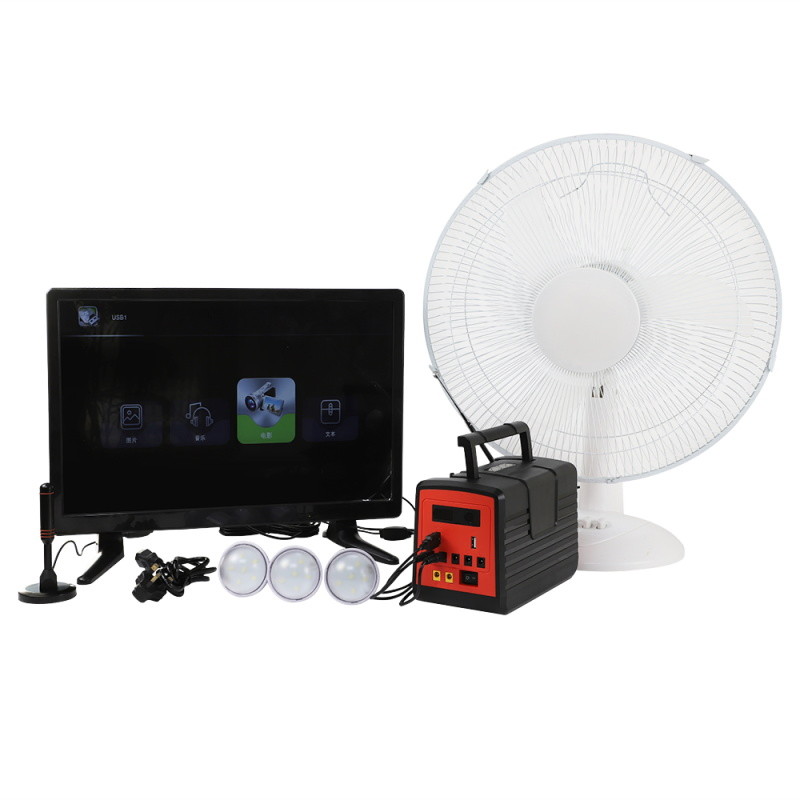 Multifunctional Solar Lighting Solutions with LED Bulbs for off-Grid