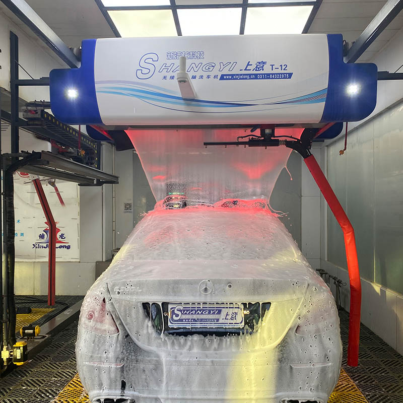 Fully Automatic 360 Touchless Car Washing Machine with High Pressure Water and Intelligent Drying for Car Wash Shops Parking Lots Commercial Use
