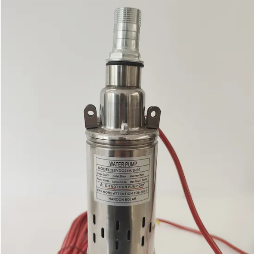 Landis 100% Copper Coil DC Deep Well Borehole Solar Submersible Water Pump