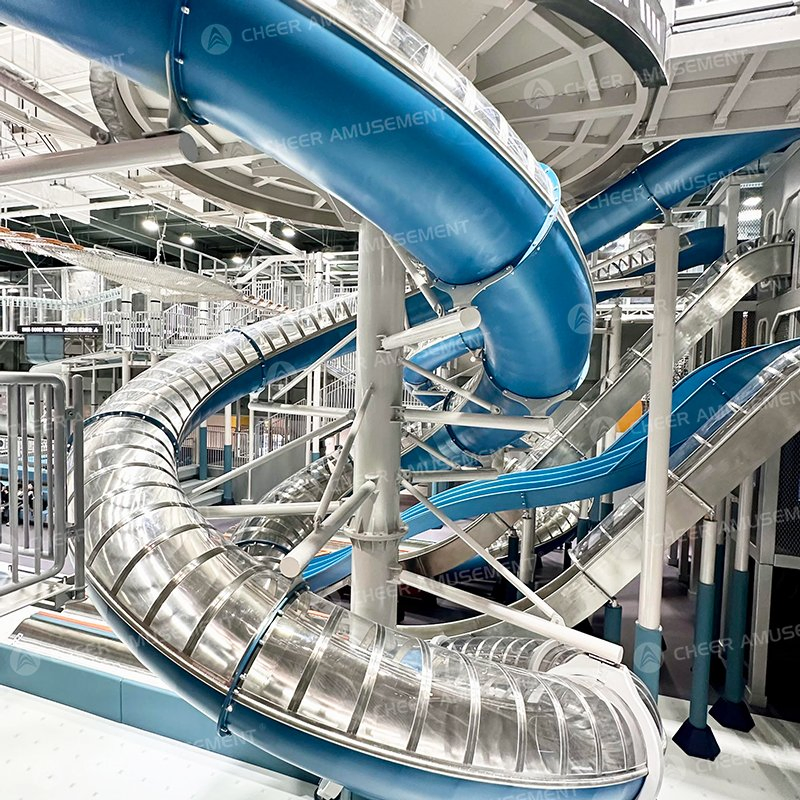3000sqm Indoor Adventure Park with Rope Course &amp; Zip Line Designed and Manufactured by Cheer Amusement - Turnkey Commercial Indoor Playground Manufacturer