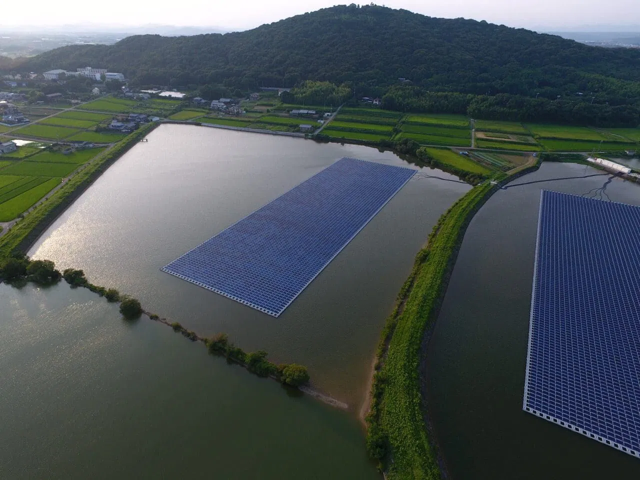 Solar Panel Floating Mounting Structure Floating Solar System