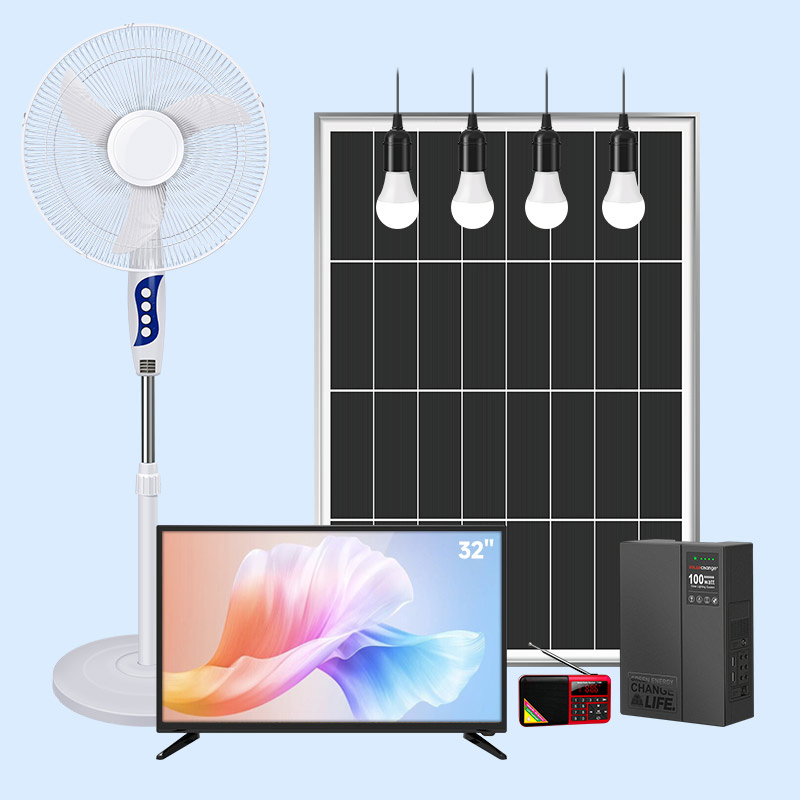 All-in-One Compact Solar Lighting Solution with Efficient 50W Power