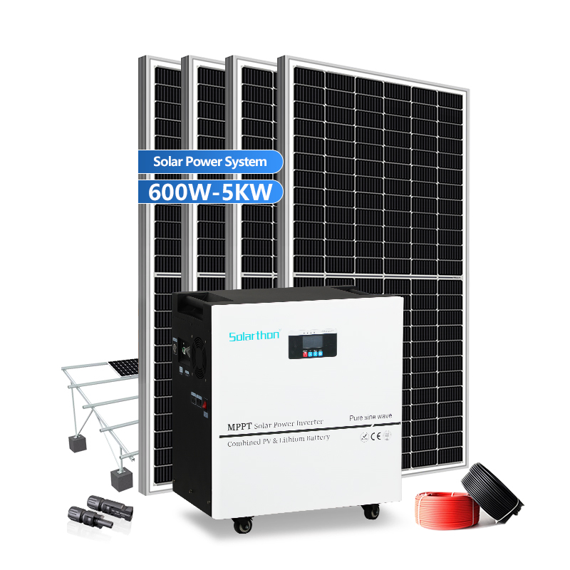 Reliable 5kw Grid-Tied Solar Power System for Sustainable Living
