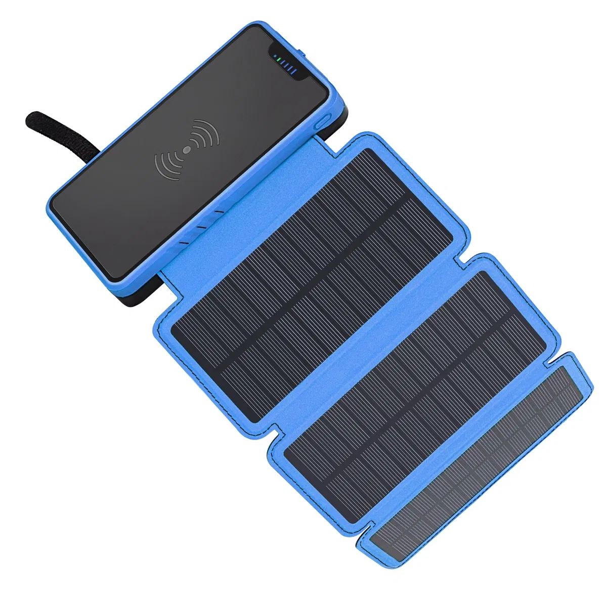 Solar Panels Portable Foldable Waterproof Dual USB Wireless Charging Solar Panel Charger for Smart Phone