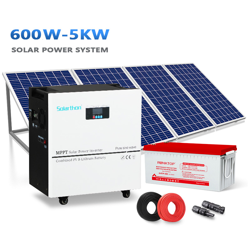 Reliable 5kw Grid-Tied Solar Power System for Sustainable Living