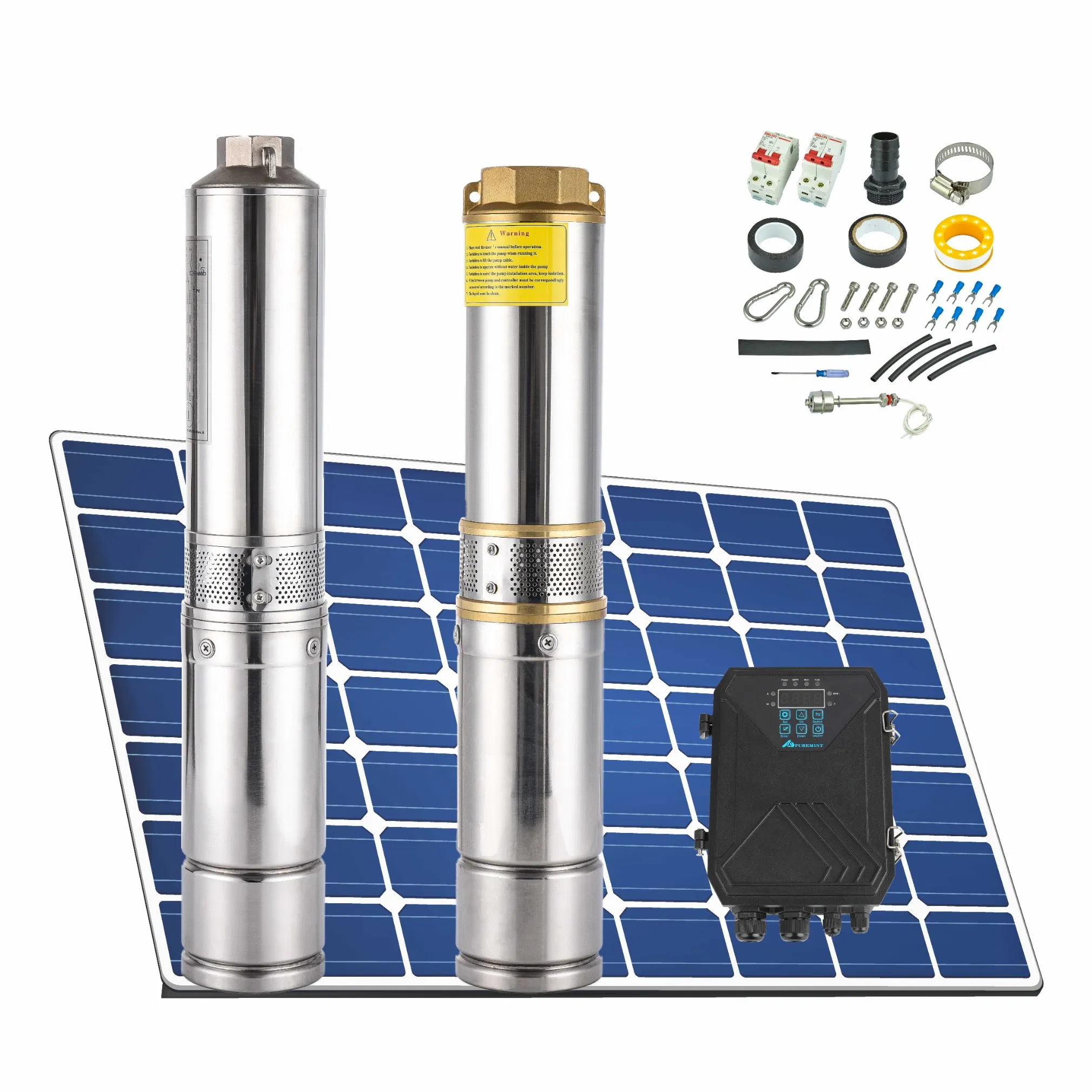 3 Inch Solar Water Pump Solar Pumps Solar Deep Well Submersible Pump