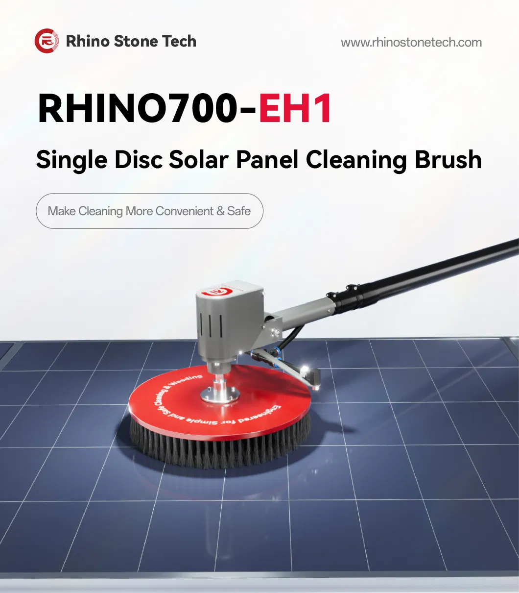 Solar Cleaning Brush Description