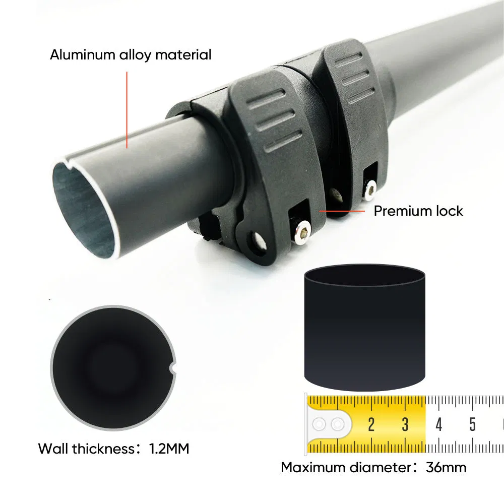 Electric Photovoltaic Cleaning Brush Equipment Double Head Solar Panel Cleaning Rotary Brush