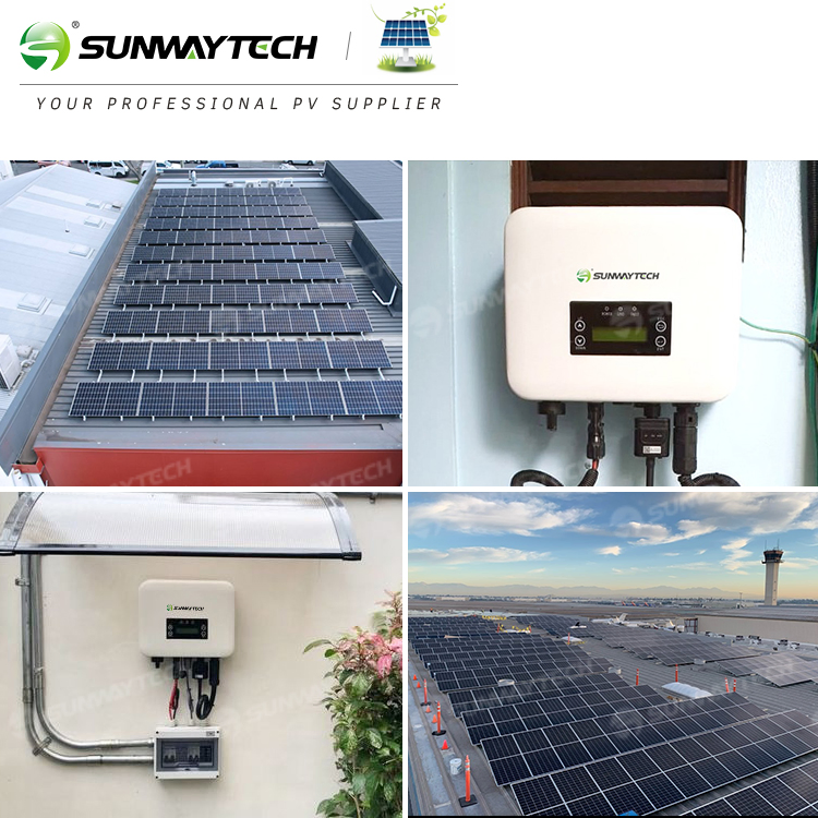 Sunway on Grid Tied PV System 5kw 6kw 7kw 8kw 9kw 10kw Residential Home Solar Power System