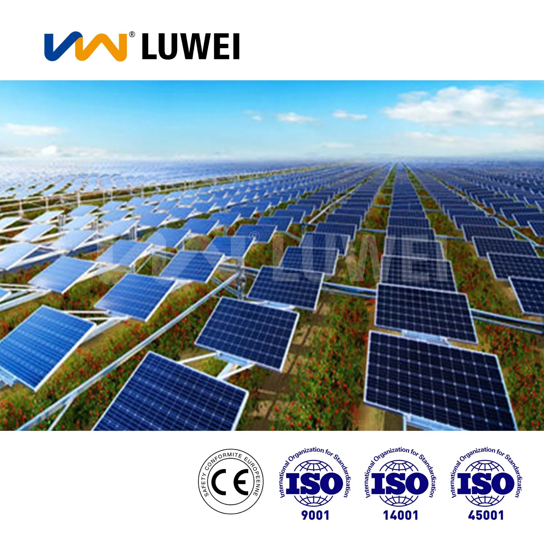 Luwei Customized 50kw off-Grid Solar Ground Solutions for Sustainable Energy