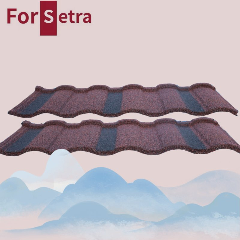 Eco House Villa Rooftop Corrugated Roof Sheet Solar Roman Roof Tiles Photovoltaic